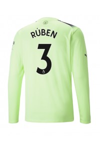 Manchester City Ruben Dias #3 Voetbaltruitje 3e tenue 2022-23 Lange Mouw
